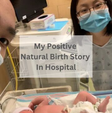 My Positive Natural Birth Story In Hospital Feature Image