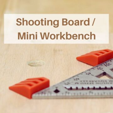 Make A Shooting Board / Add-on Woodworking Bench Top Image Feature Image